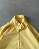 1980s - Baby Yellow Light Harrington Jacket - L