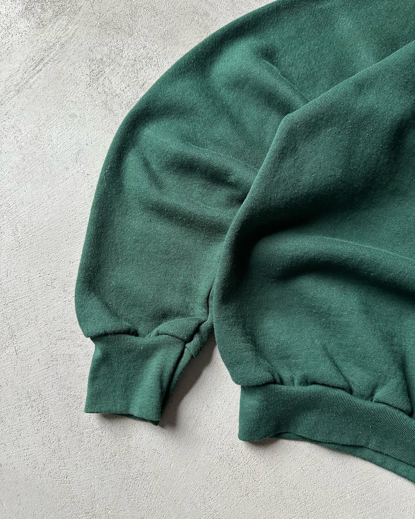 1990s - Forest Green Raglan Crewneck - M