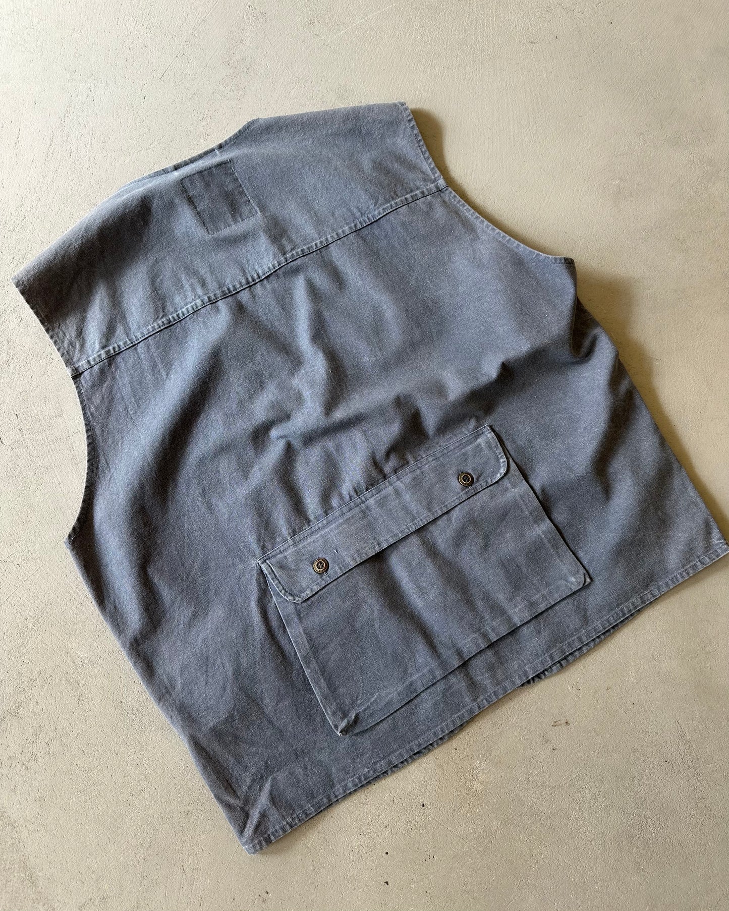 2000s - Blue Master Hunting Vest - L