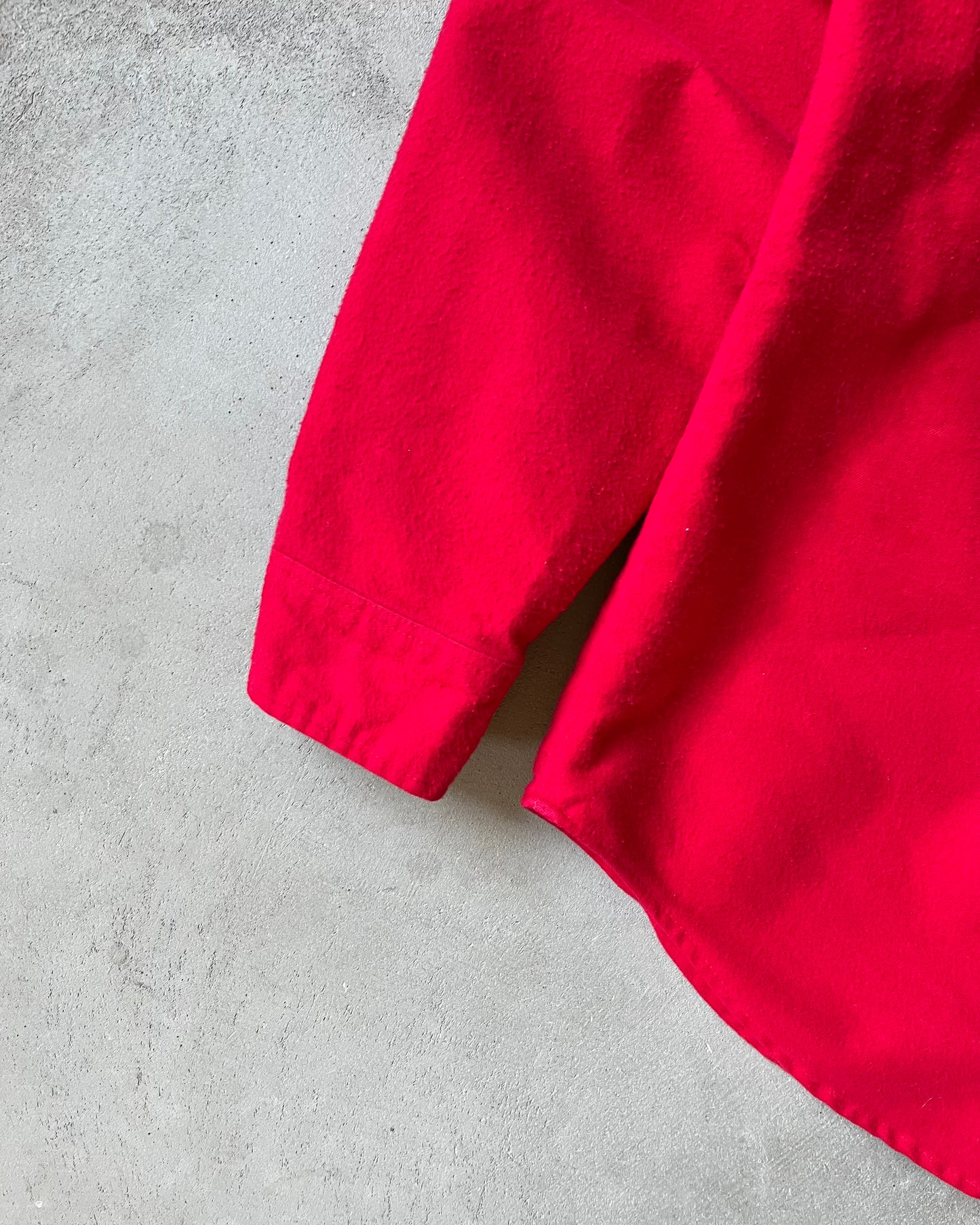 1970s - Red Big Mac Chamois Shirt - M