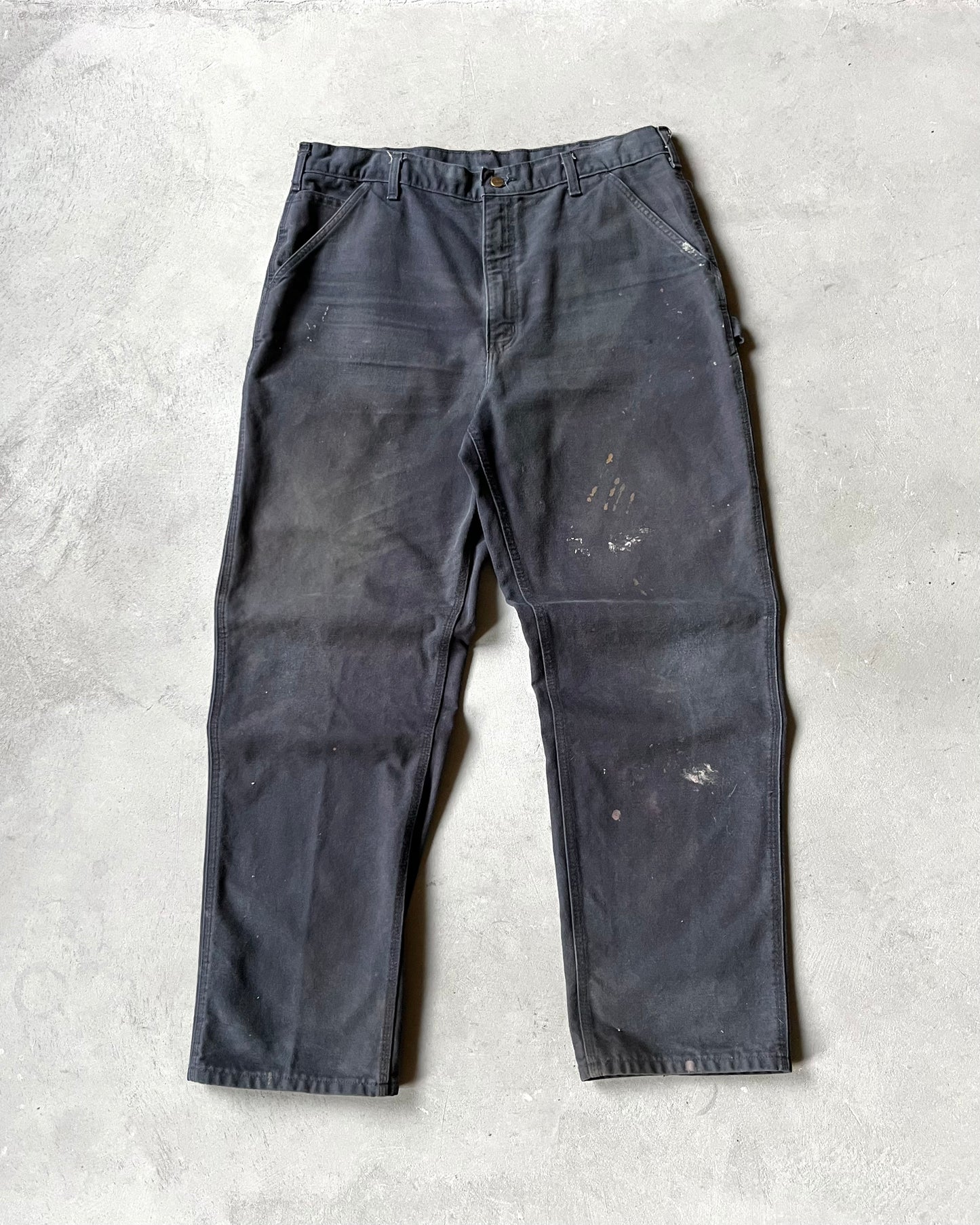Années 2000 - Pantalon de travail Carhartt vieilli - 37x33