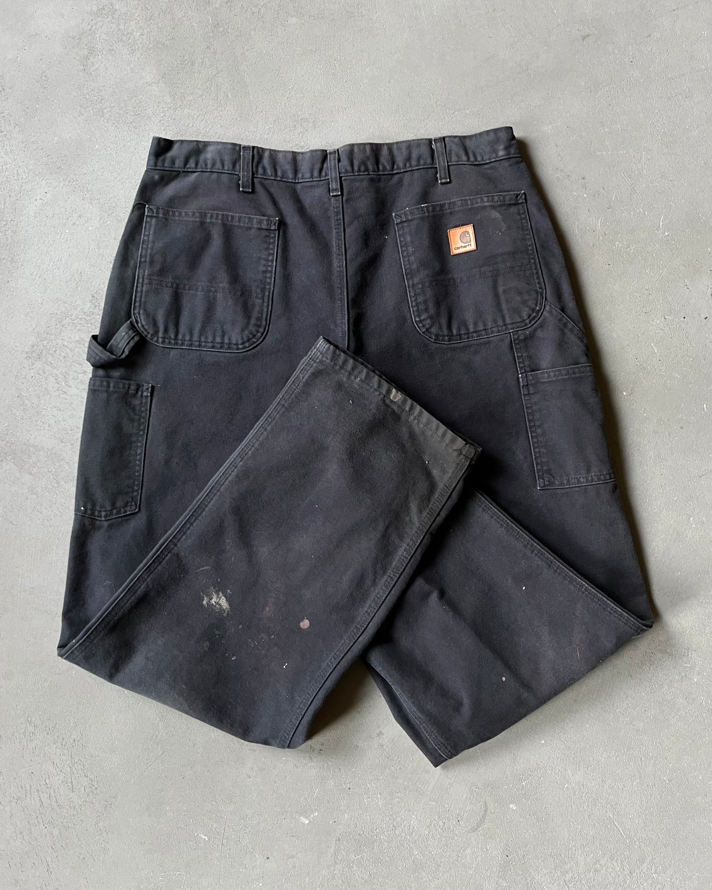 Années 2000 - Pantalon de travail Carhartt vieilli - 37x33