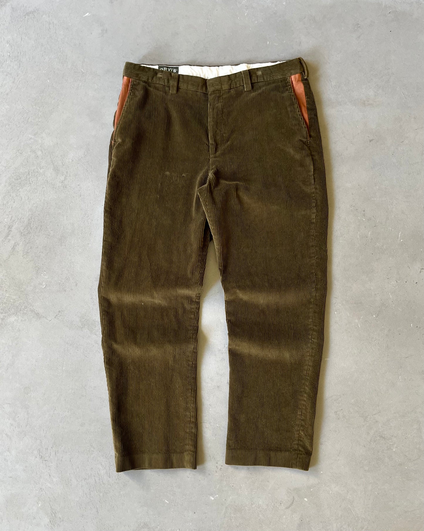 1990s - Green Orvis Corduroy Pants - 37x31