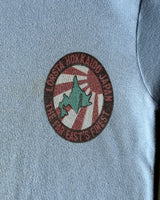 1970s - Blue/Navy Japan Ringer T-Shirt - XS