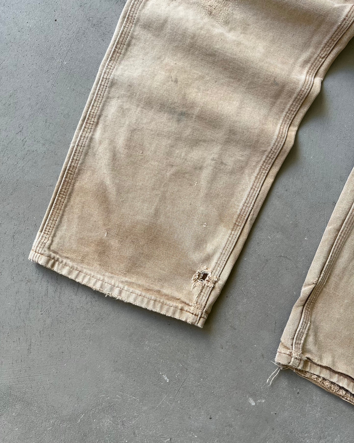 Années 2000 - Pantalon de travail Carhartt vieilli - 34x29