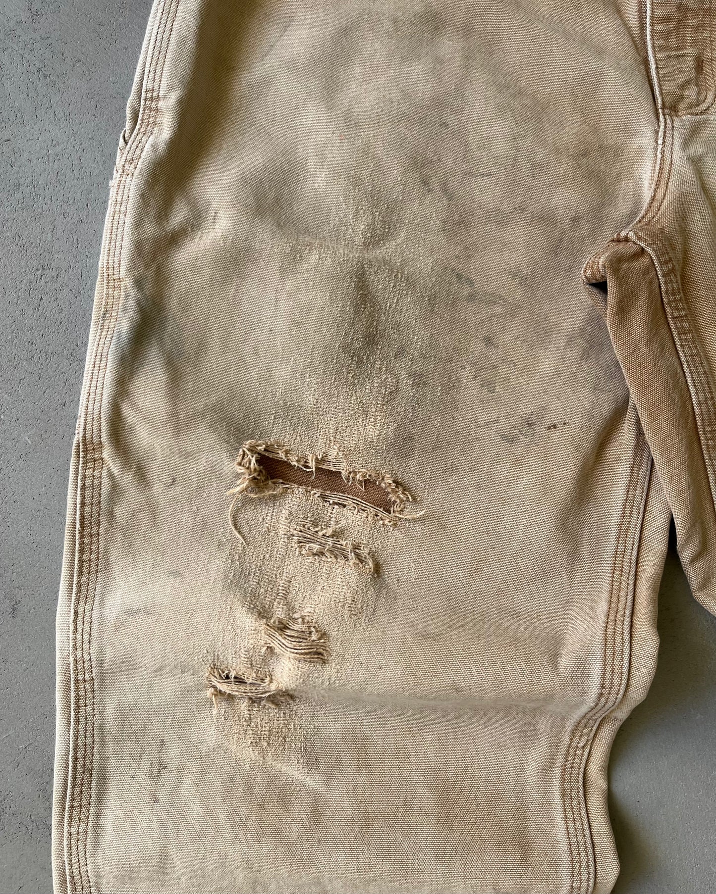 Années 2000 - Pantalon de travail Carhartt vieilli - 34x29