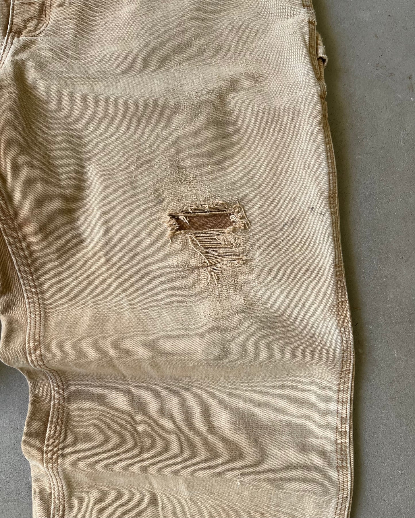 Années 2000 - Pantalon de travail Carhartt vieilli - 34x29