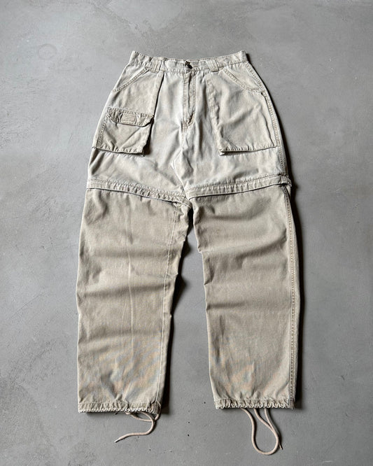 2000s - Tan Short/Cargos Pants - 28x30