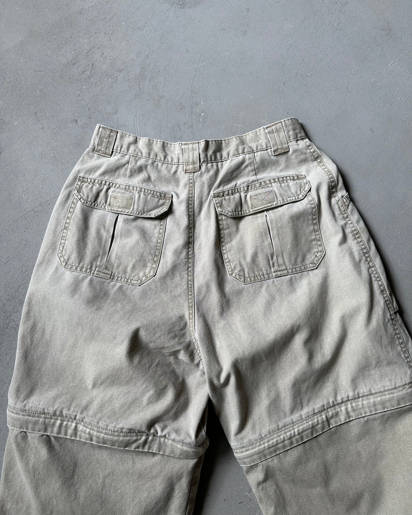 2000s - Tan Short/Cargos Pants - 28x30