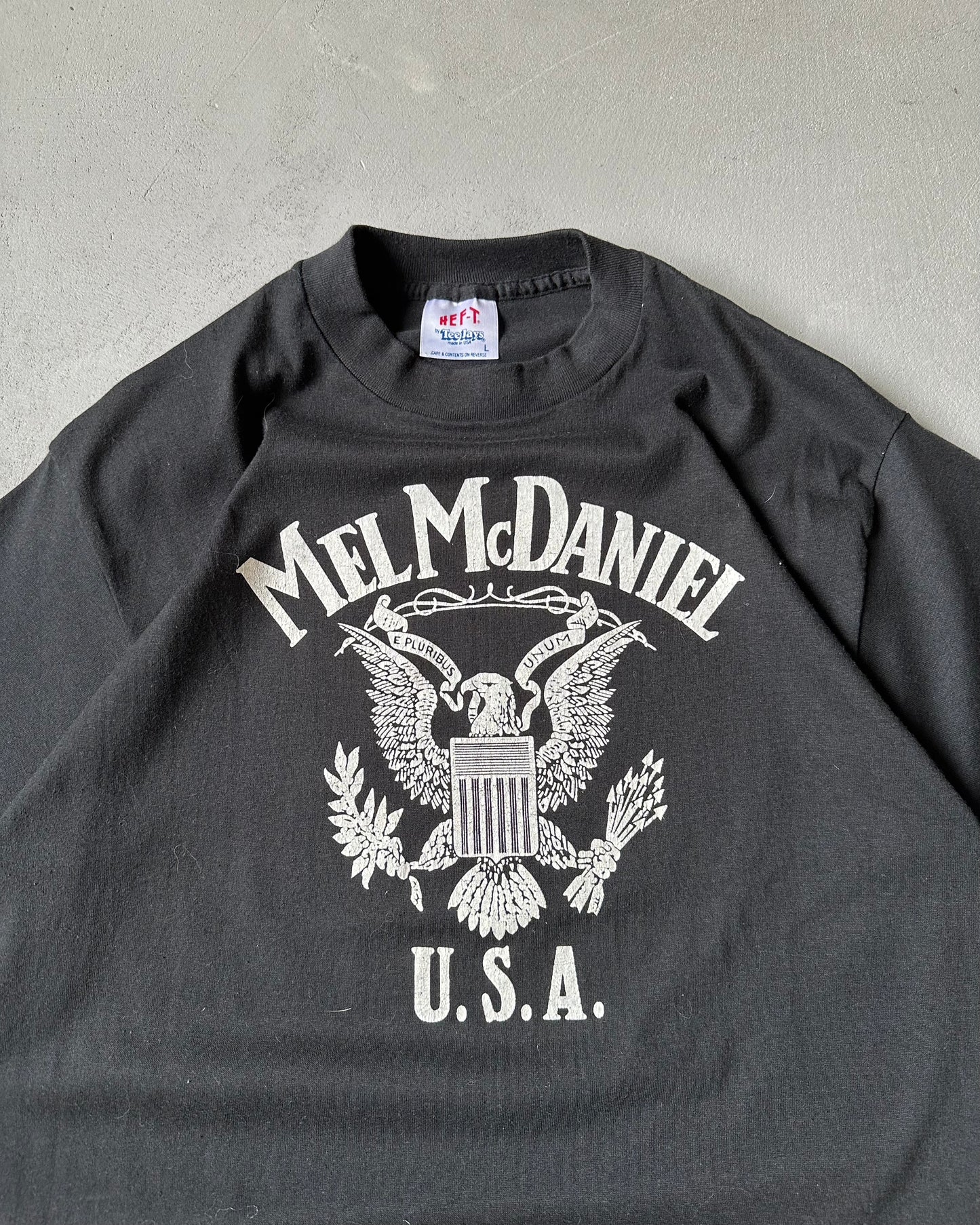 1980s - Black Mel McDaniel T-Shirt - M