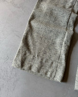 1980s - Grey Wool Loose Trousers - 31x29