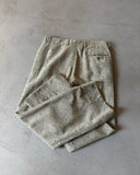 1980s - Grey Wool Loose Trousers - 31x29