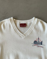 1980s - White "Toronto" Crewneck - S
