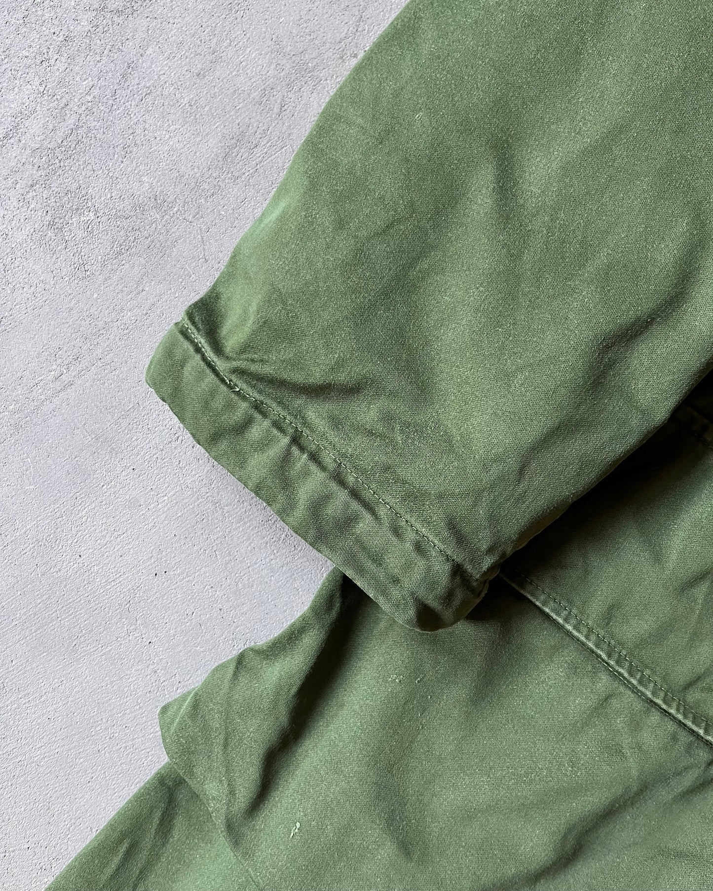 1970s - Green Swedish Military Lined Parka - L