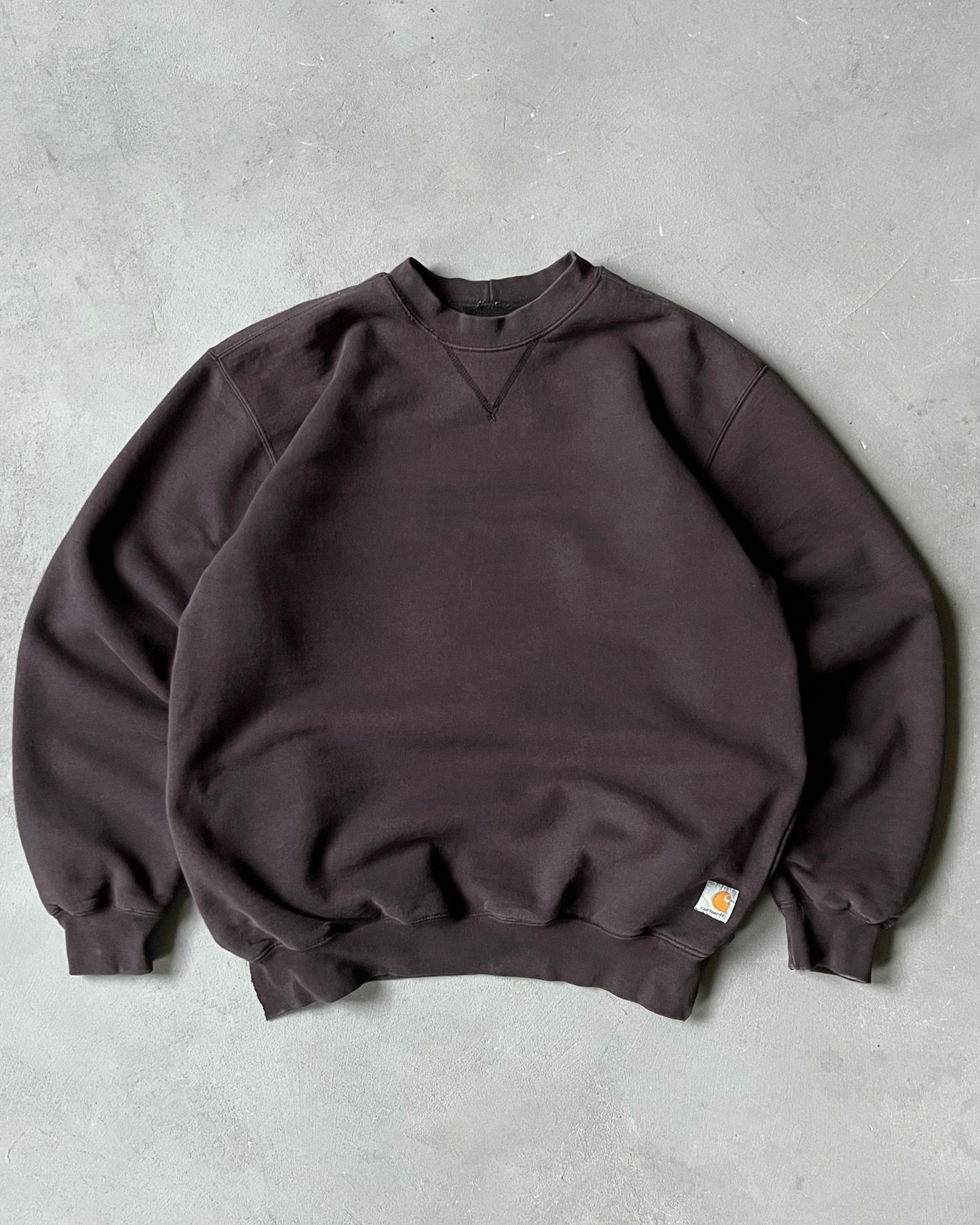 Années 90 - Sweat thermique Carhartt noir vieilli - M