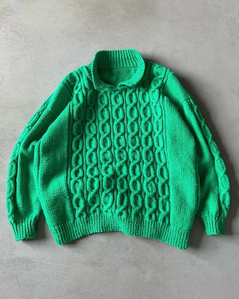 Bright hotsell green sweater