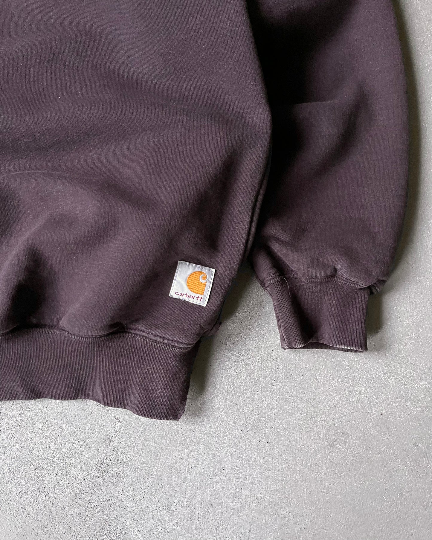 Années 90 - Sweat thermique Carhartt noir vieilli - M