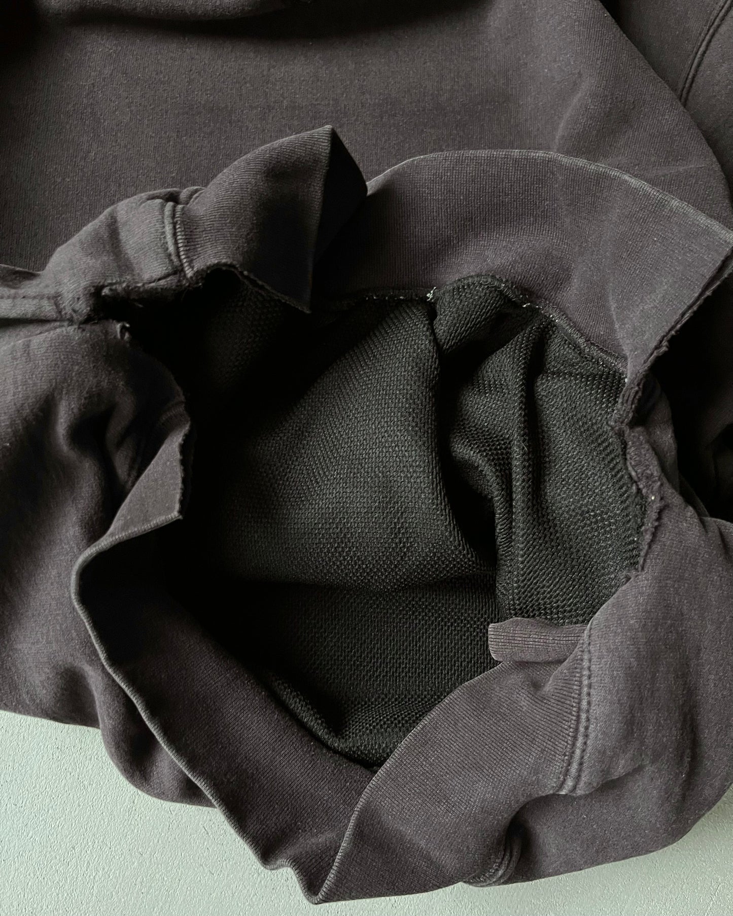 Années 90 - Sweat thermique Carhartt noir vieilli - M