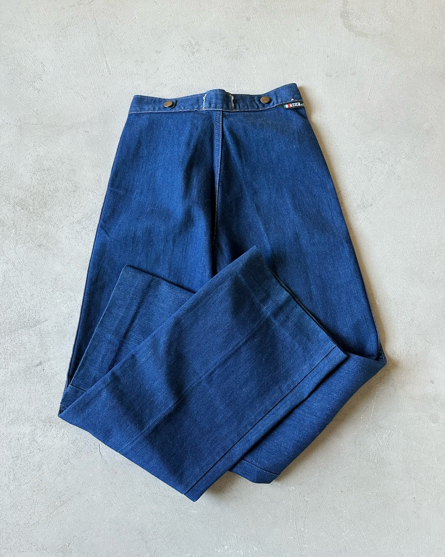 1970s - Flare High Waisted Women's Jeans - 25x30