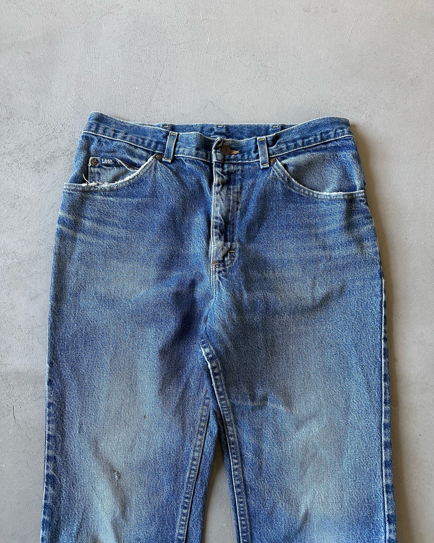 1980s - Distressed LEE Jeans - 31x33