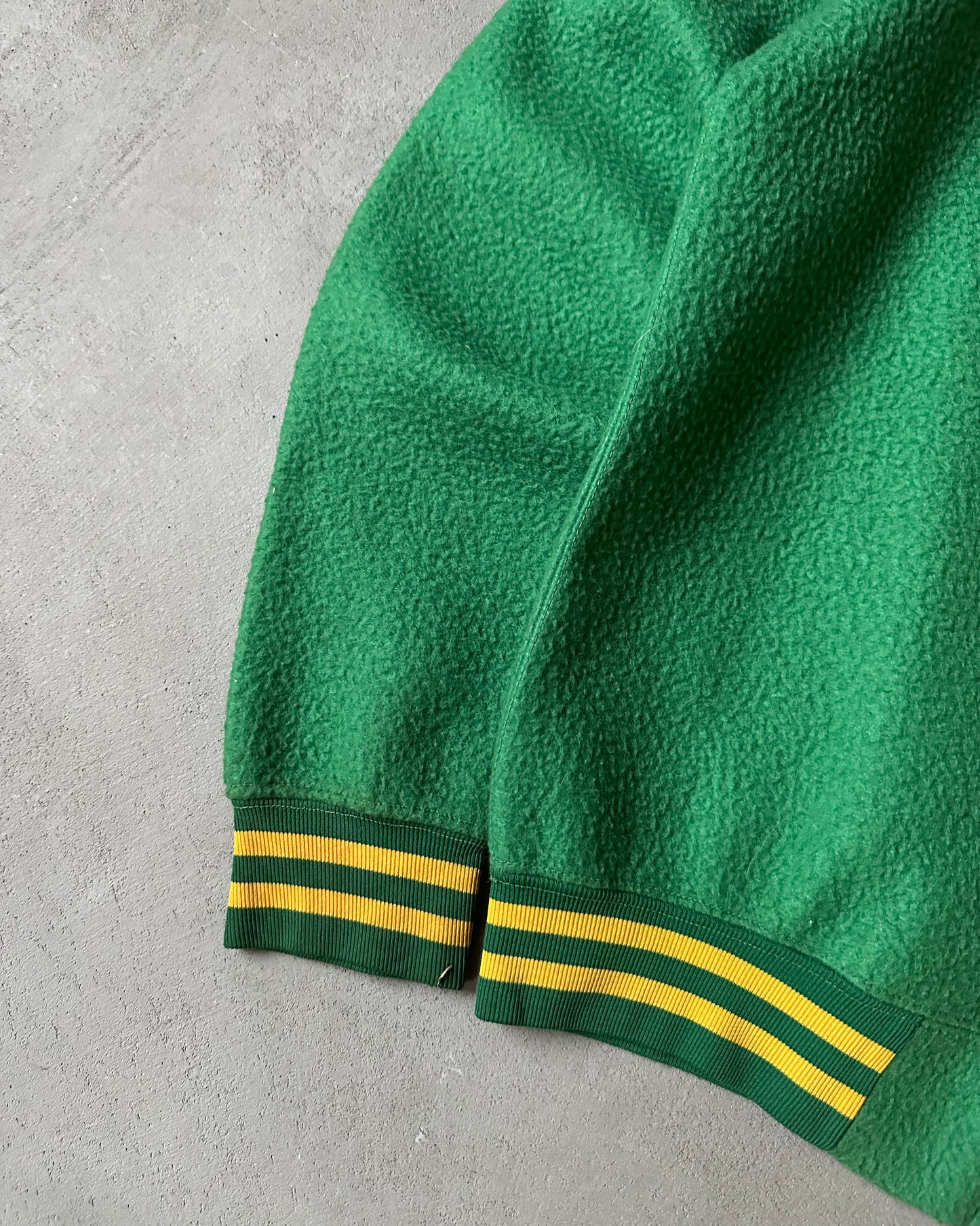 1960s - Green/Yellow Waukegan West Champion Teddy Jacket - S