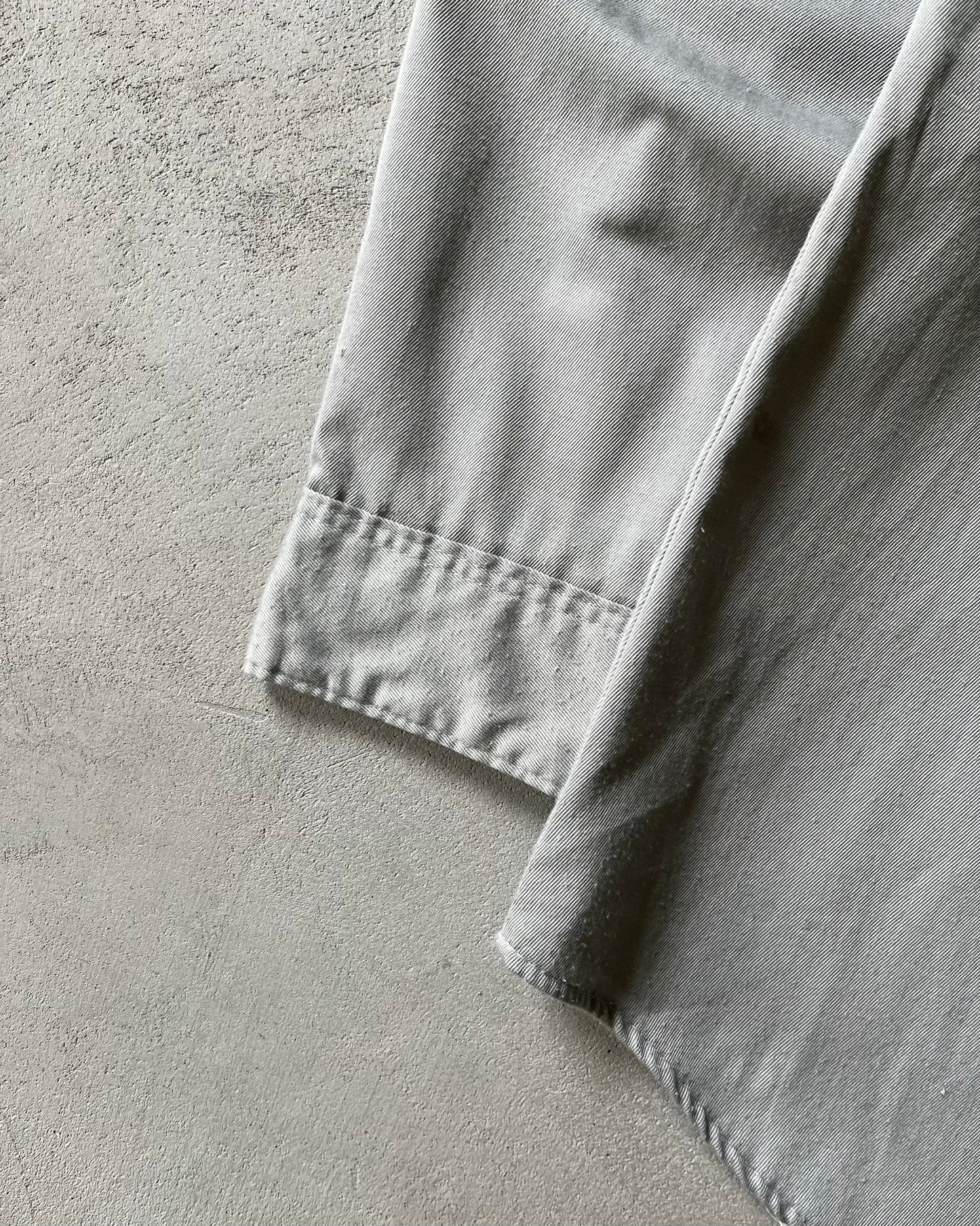 Années 1970 - Chemise de travail LEE Chetopa grise - M
