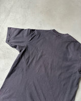 1990s - Faded Black "Four-O" T-Shirt - L