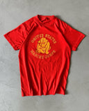 1980s - Red USMC T-Shirt - XS