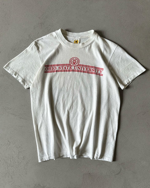 1980s - White Ohio State T-Shirt - S