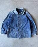 1960s - Faded French Chore Jacket - S