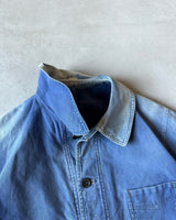 1960s - Faded French Chore Jacket - S