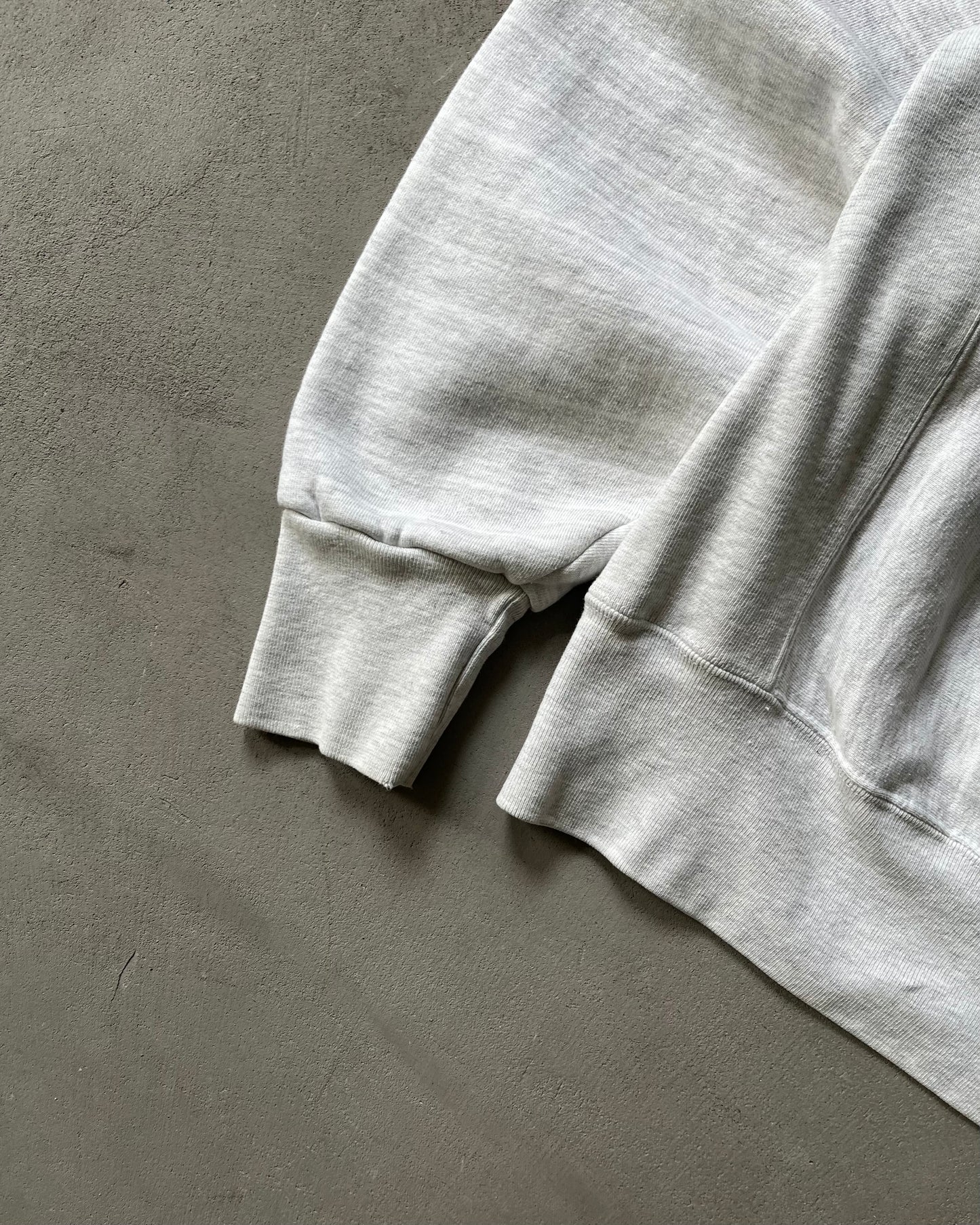 1990s - Ash Grey Minnechaug Crewneck - L