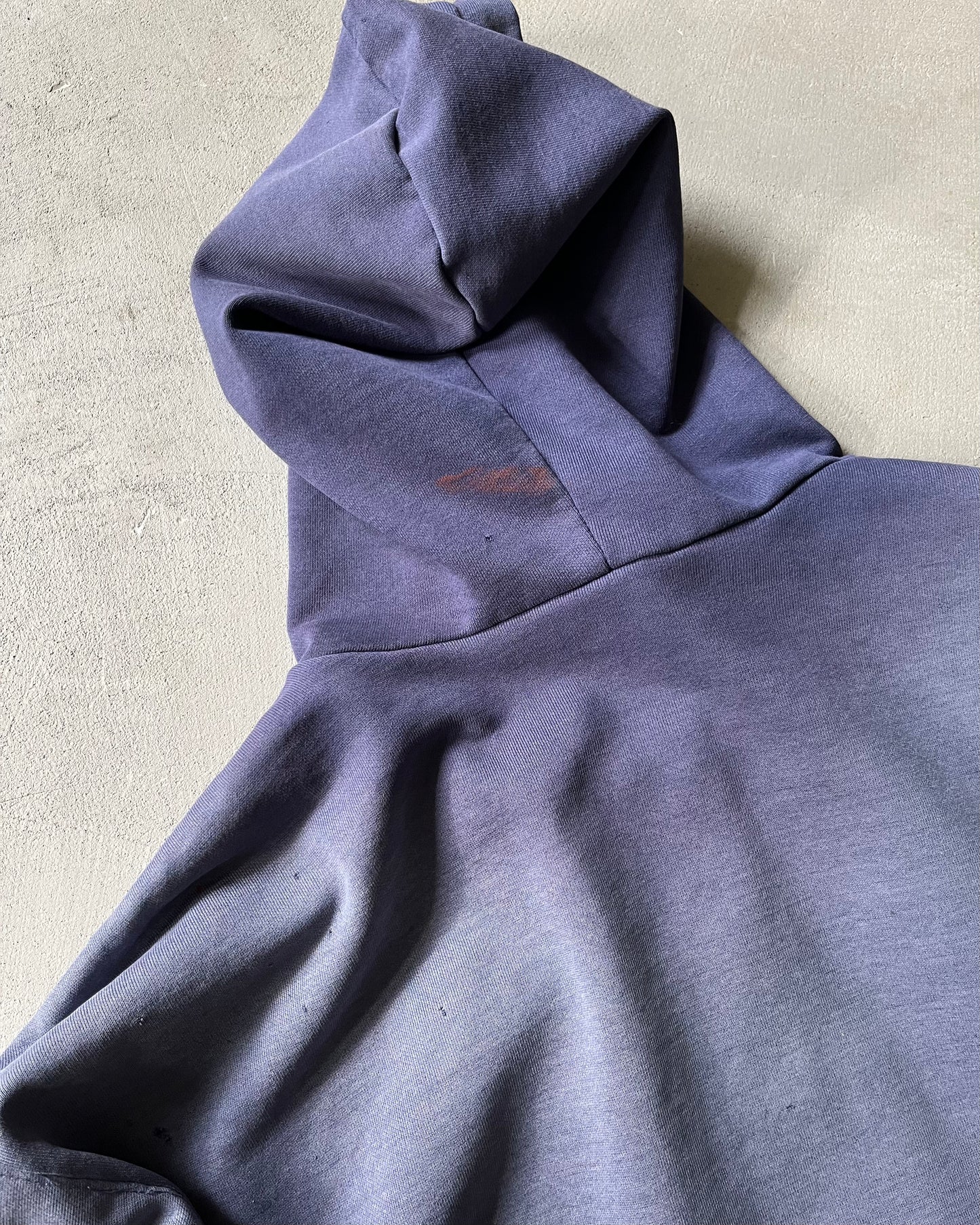 Années 90 - Sweat à Capuche Carhartt Zippé Bleu Délavé - XL