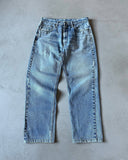2000s - Faded Straight Leg Jeans - 29x26