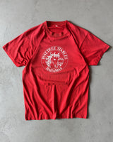 1980s - Faded Red "Bahamas" T-Shirt - M