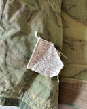 1960s - Camo Ripstop Military Slant Pocket Jacket - S/M