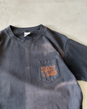 1990s - Faded Black Boot Hill T-Shirt -