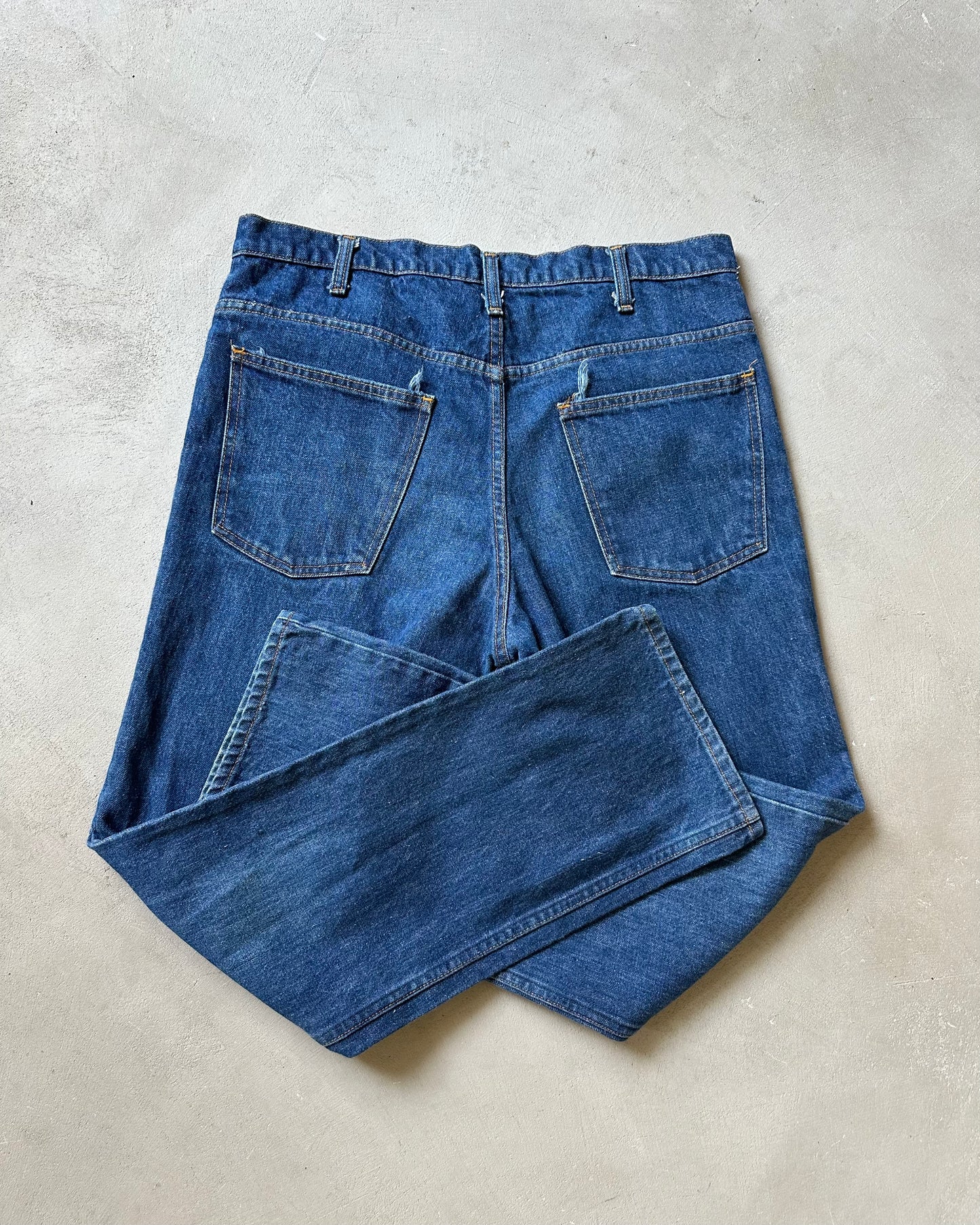 1980s - Plain Pocket Jeans - 34x30