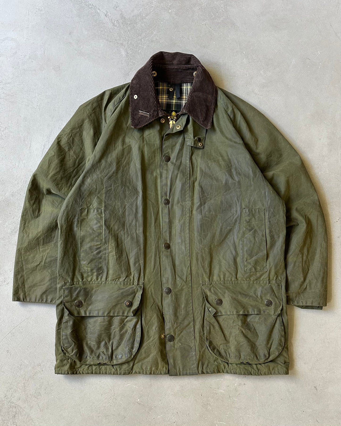 2000s - Green Barbour Beaufort Jacket - 40
