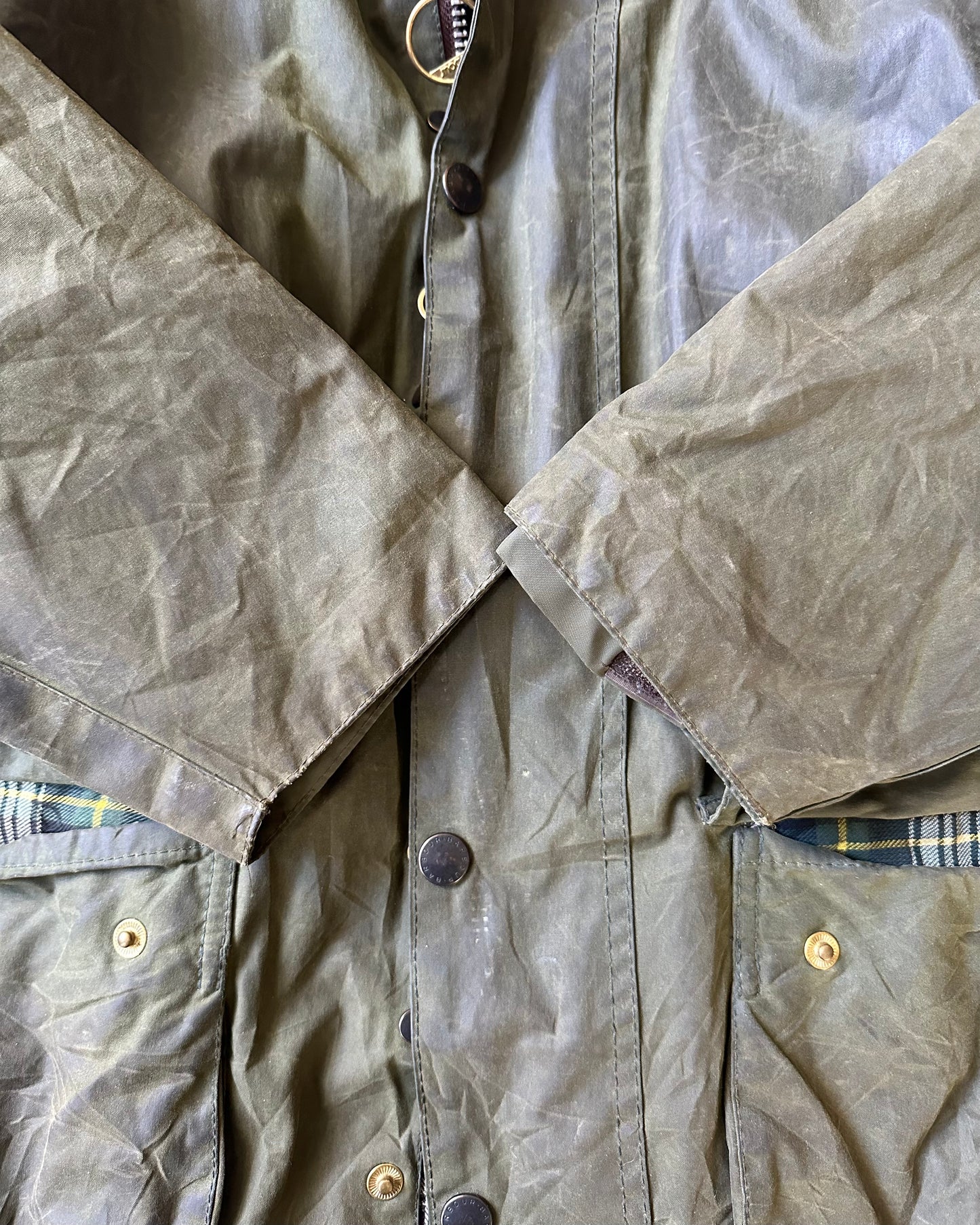 2000s - Green Barbour Beaufort Jacket - 40