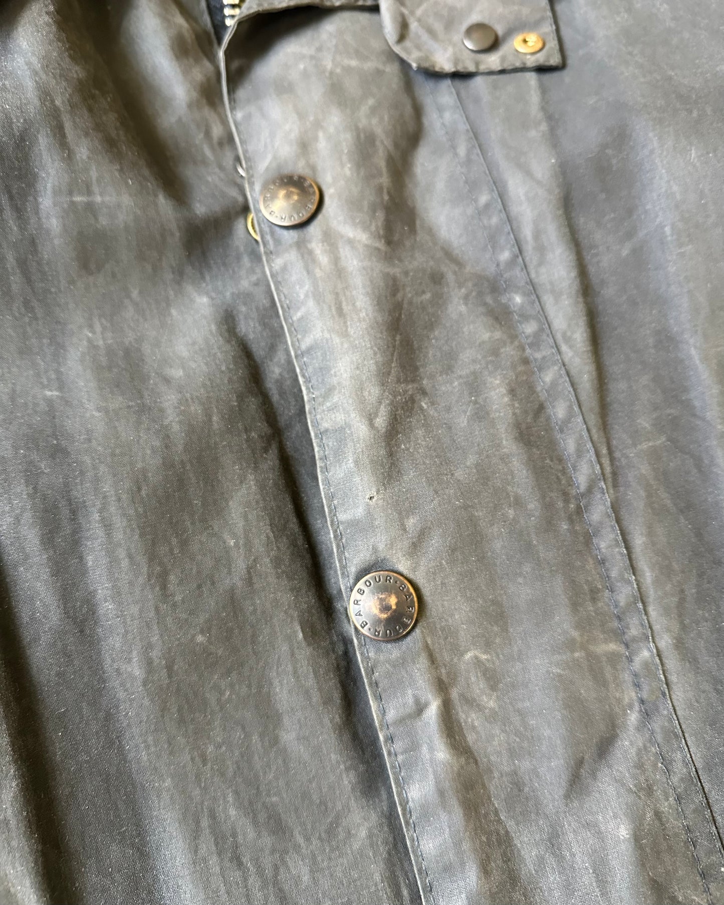 1990s - Dark Navy Barbour Beaufort Jacket - 42