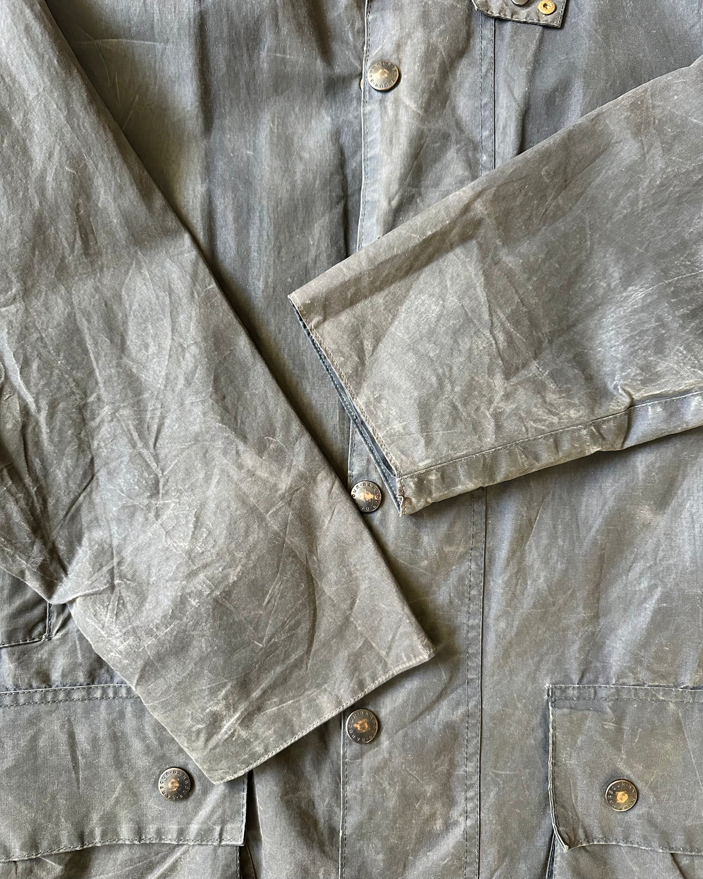 1990s - Dark Navy Barbour Beaufort Jacket - 42