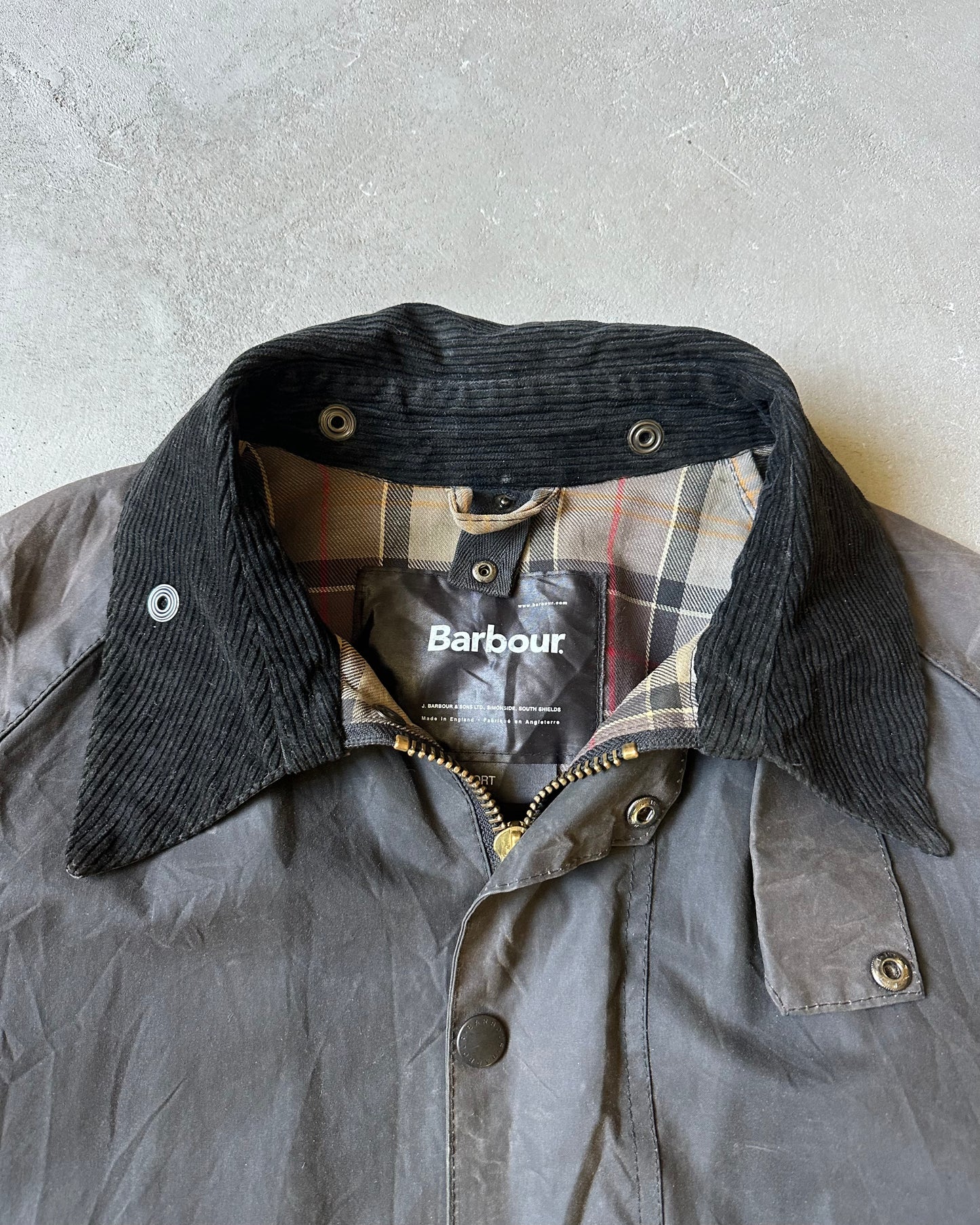2010s - Faded Black Barbour Beaufort Jacket - 44