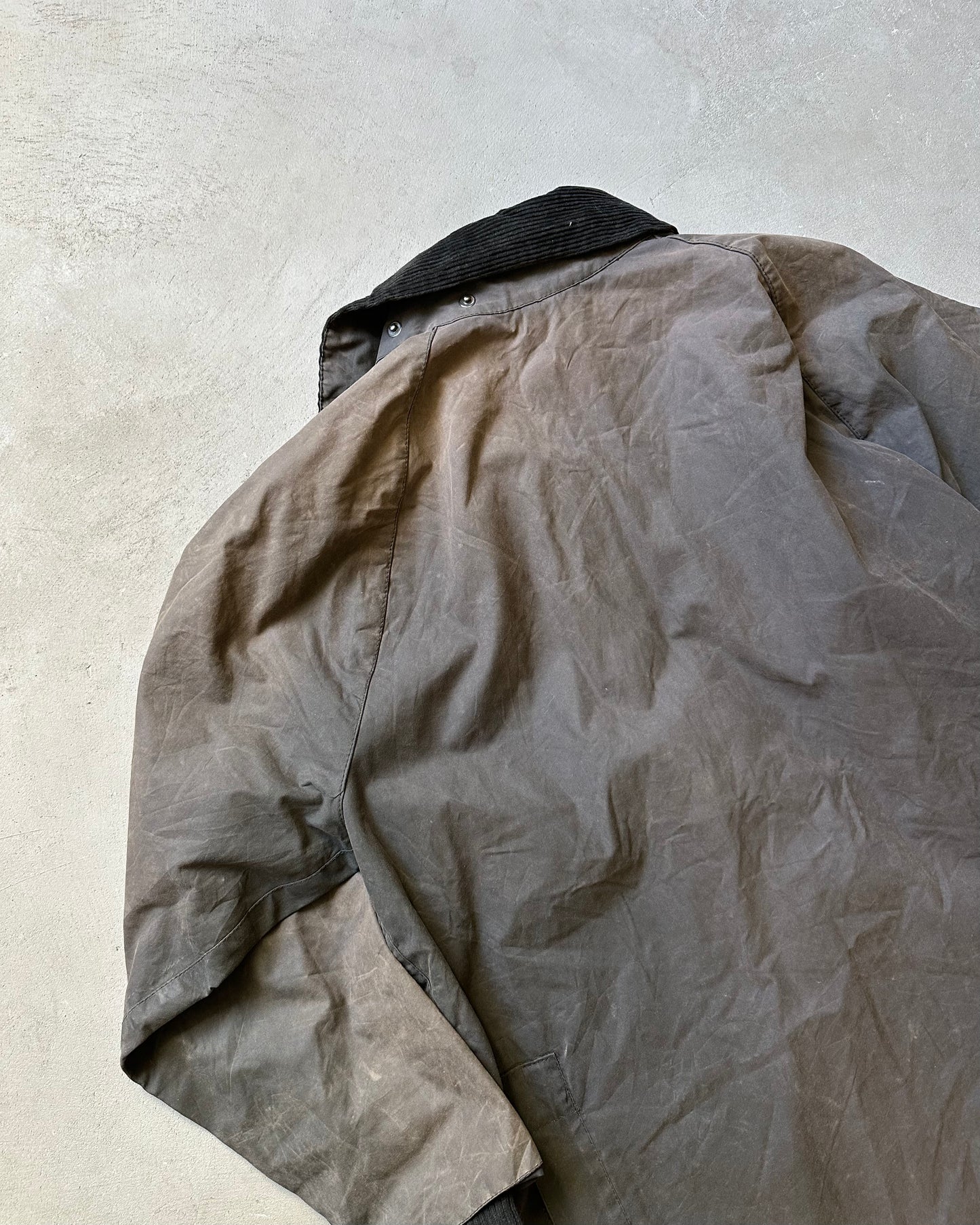 2000s - Faded Charcoal Barbour Bedale Jacket - 46