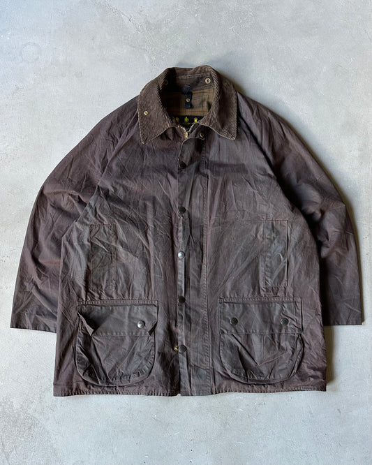 Années 90 - Veste Barbour Beaufort Marron - Taille 46