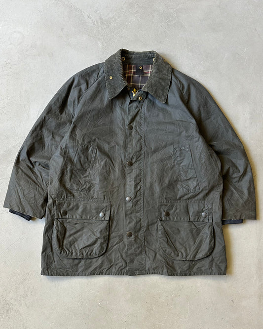 Années 90 - Veste Barbour Bedale bleu marine foncé - 42