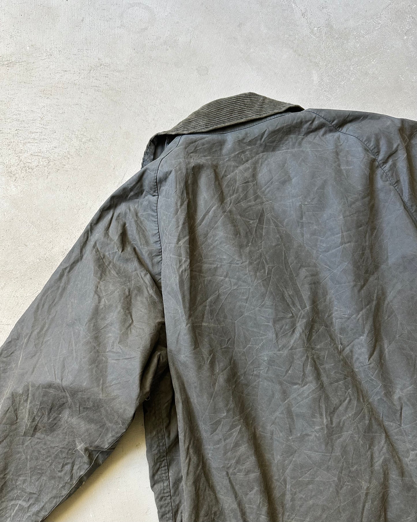 1990s - Dark Navy Barbour Bedale Jacket - 42