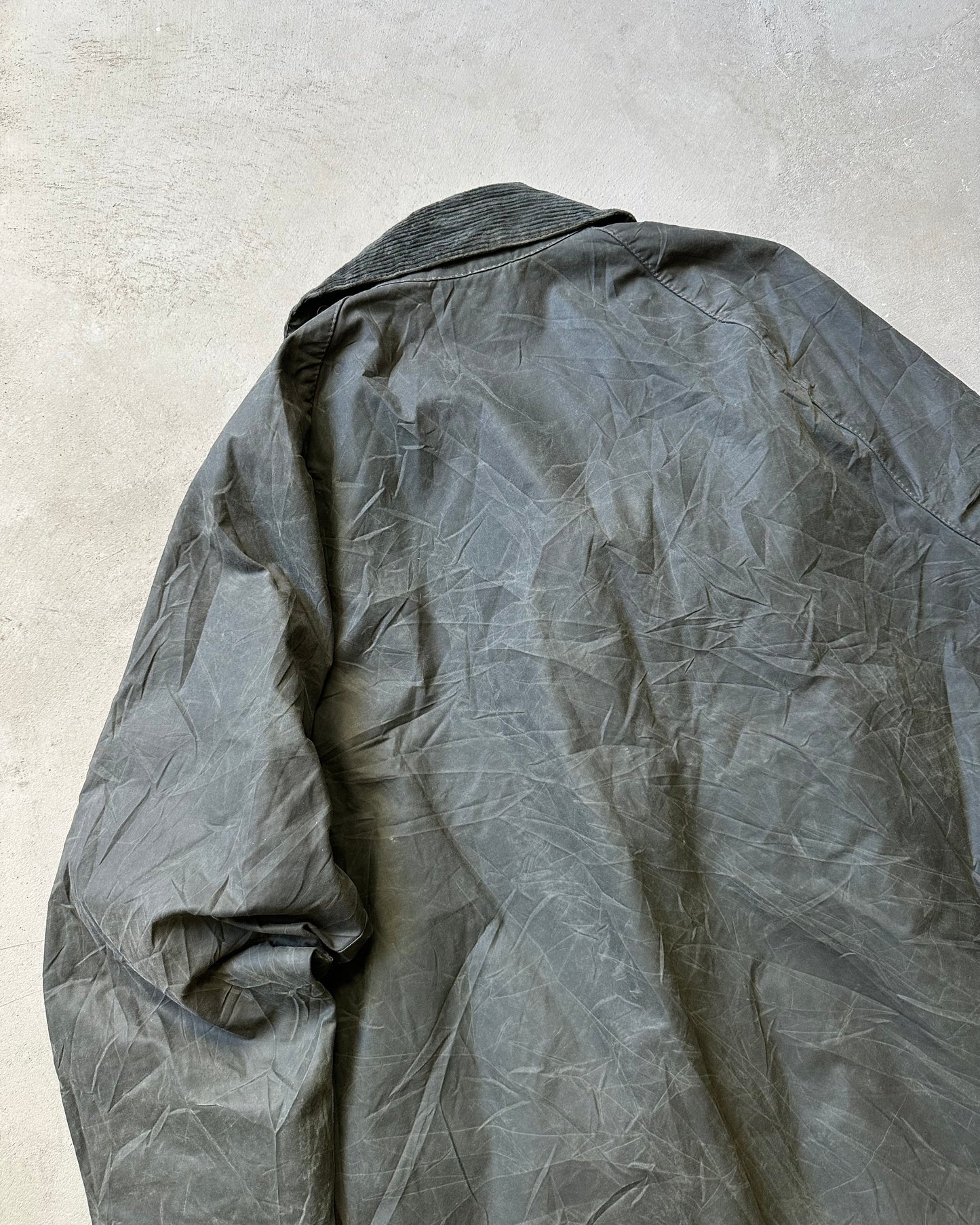 Années 2000 - Veste Barbour Beaufort Bleu Marine Foncé - 42