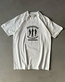 1990s - White "Gentleman" T-Shirt - M