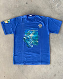 1990s - Blue "Marathon" New Balance T-Shirt - L